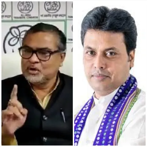 "বৃদ্ধাদের সঙ্গে ফটোসেশন", বিপ্লবকে কটাক্ষ সুবল ভৌমিকের