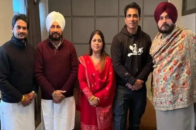 মোগায় কংগ্রসের প্রার্থী সোনু সুদের বোন মালবিকা