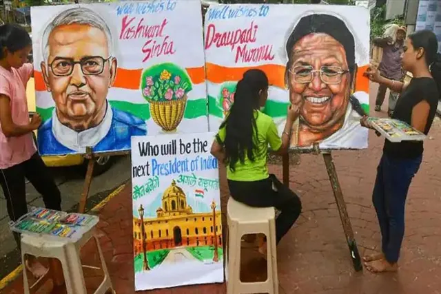 দ্রৌপদী মুর্মুর প্রাপ্ত ভোট ৩৭, ৮০০০