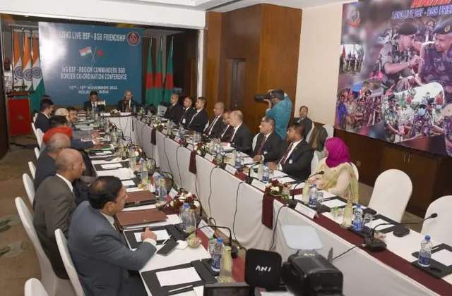মহাপরিদর্শক সীমান্ত রক্ষী বাহিনী  - রিজিওনাল কমান্ডার বর্ডার গার্ড বাংলাদেশ স্তরের সীমান্ত সমন্বয় সম্মেলন