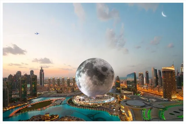দুবাইতে নির্মিত হবে বিশাল চাঁদ-আকৃতির রিসর্ট