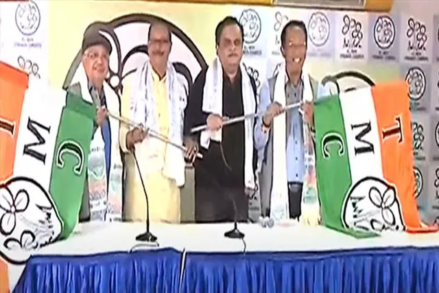 তৃণমূলে যোগ দিলেন বিনয় তামাং