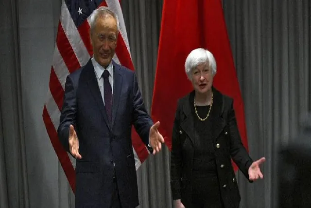 মার্কিন ট্রেজারি ডিপার্টমেন্টের সচিব জ্যানেট ইয়েলেন চীনা সমকক্ষর সঙ্গে আলোচনা করেছেন