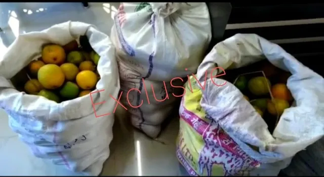 প্রায় দেড় কুইন্টাল মৌসম্বি লেবু উদ্ধার করল পুলিশ