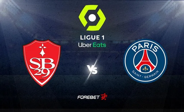 পিএসজি বনাম স্টেড ব্রেস্টোইসঃ প্রথমার্ধের পর স্কোর ২-১