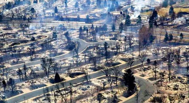 ভস্মীভূত! কলোরাডোয় ভয়াবহ দাবানল