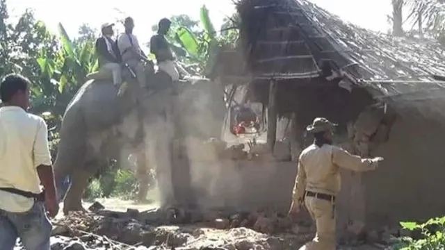 শান্তিতে উচ্ছেদ শুরু লামডিংয়ে