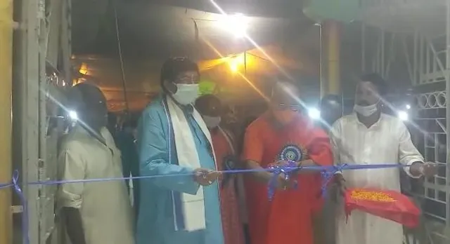 কালী পূজোর উদ্ধোধন করলেন রাজ্যের সেচমন্ত্রী ডঃ সৌমেন মহাপাত্র
