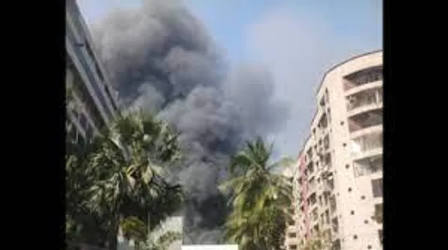 মুম্বইয়ের হুন্ডাই সার্ভিস সেন্টারে আগুন