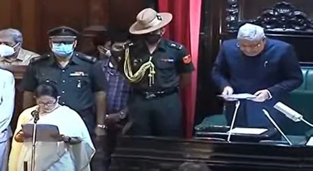 বিধানসভায় শপথ নিলেন মমতা সহ ৩ বিধায়ক