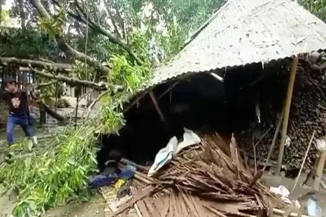 কালবৈশাখী ঝড়ে তছনছ একাধিক গ্রাম,  মর্মান্তিক মৃত্যু ৯ জনের