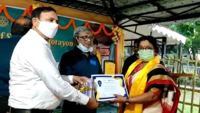 শিক্ষক দিবস উদযাপন শিলিগুড়ি রোটারি ক্লাবে