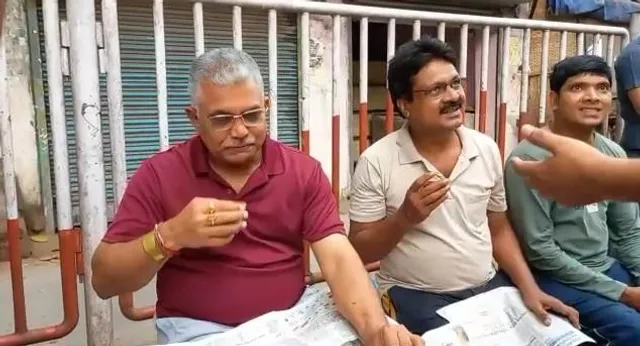 বাবুলের শপথ নিয়ে কটাক্ষ দিলীপের