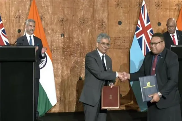 ভিসা ছাড়ের বিষয়ে ভারত ও ফিজির মধ্যে চুক্তি স্বাক্ষর