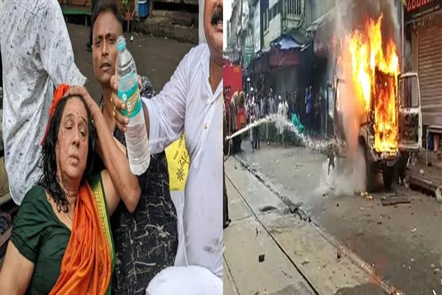 নবান্ন অভিযানে আহত বিজেপি কাউন্সিলর