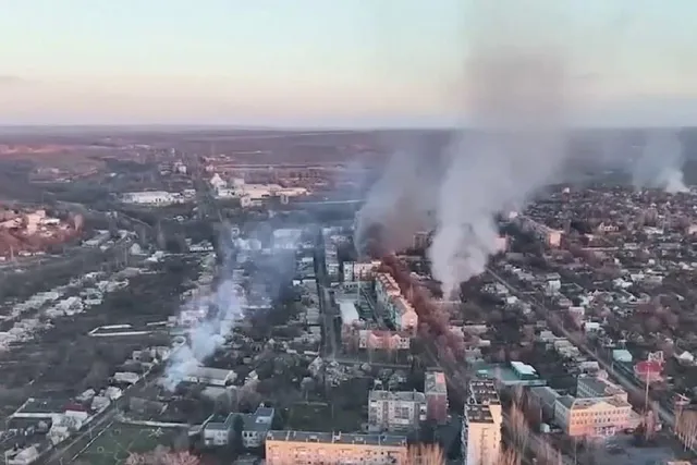 বাখমুতে উত্তেজনা বাড়ছে