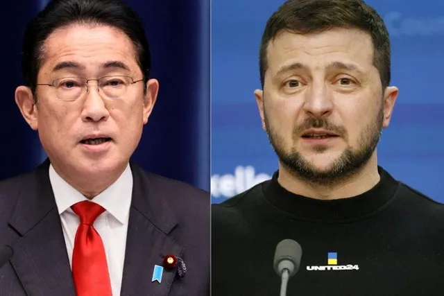 জেলেনস্কির সঙ্গে দেখা করলেন জাপানের প্রধানমন্ত্রী