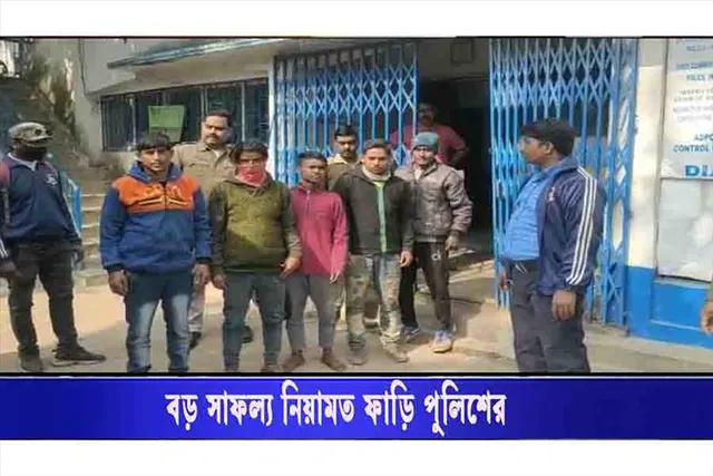 ডাকাতির উদ্দেশ্যে আসা পাঁচদুষ্কৃতি গ্রেফতার