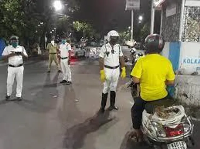 দ্বিতীয় হুগলি সেতুর টোল প্লাজায় নাকা চেকিং