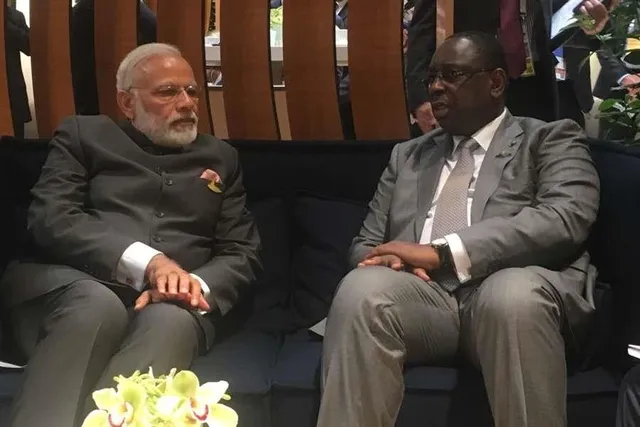 সেনেগালের রাষ্ট্রপতির সঙ্গে আলোচনা নরেন্দ্র মোদীর