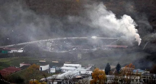 সার্বিয়ায় রকেট ইঞ্জিন কারখানায় ভয়ঙ্কর বিস্ফোরণ