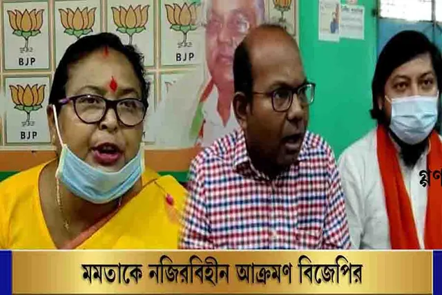 মুখ্যমন্ত্রীকে শাড়ি পড়া হিটলার বলে সম্বোধন করলেন নিশীথ প্রামানিক