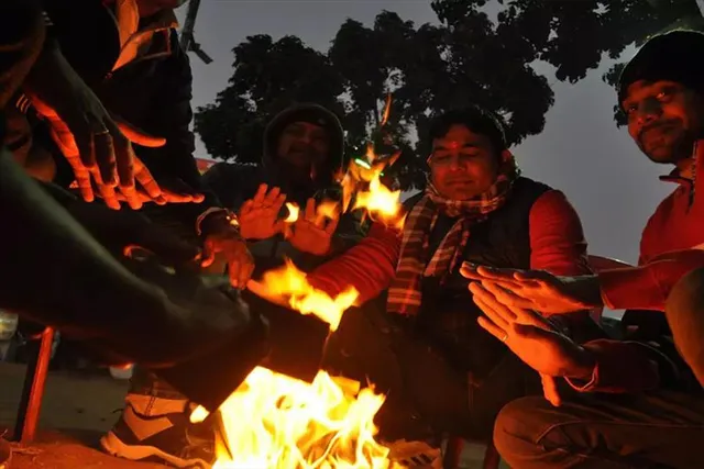 রাজস্থানের সিকারে শৈত্যপ্রবাহ, তাপমাত্রা নেমে মাইনাস ৪.৫ ডিগ্রি সেলসিয়াস