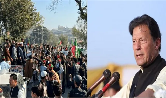 জীবন হুমকি সত্ত্বেও লং মার্চে ভাষণ দেবেন ইমরান খান