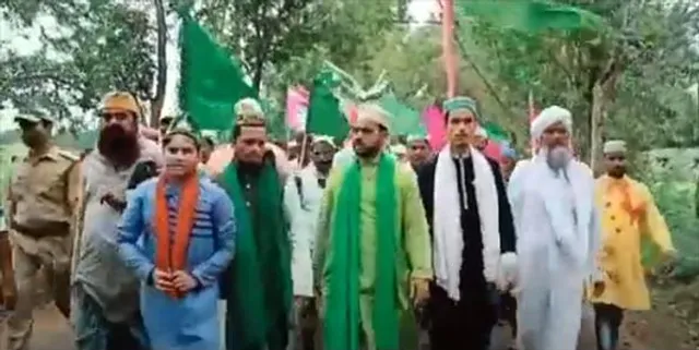 বিশ্ব নবী দিবস উপলক্ষে কেশপুর বাজারের পদযাত্রা