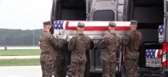 কাবুল থেকে ফেরান হল নিহত ১৩জন সেনাবাহিনীর দেহাবশেষ