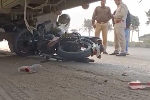 সড়ক দুর্ঘটনায় মৃত্যু দুই বাইক আরোহীর