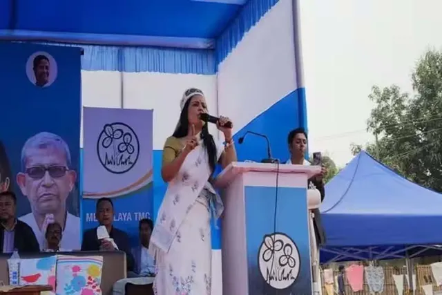 দুর্নীতিগ্রস্ত সরকারকে শিক্ষা দেওয়া জরুরি, মেঘালয়ে হুঙ্কার মহুয়া মৈত্রের