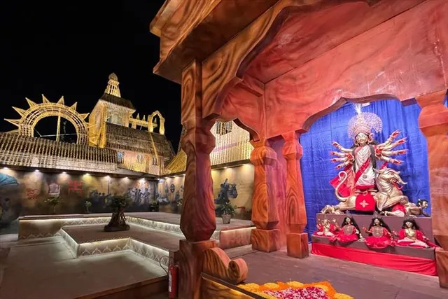 বৃন্দাবন মাতৃমন্দিরের হয়ে এবার প্রতিমা কে গড়েছেন জানেন?