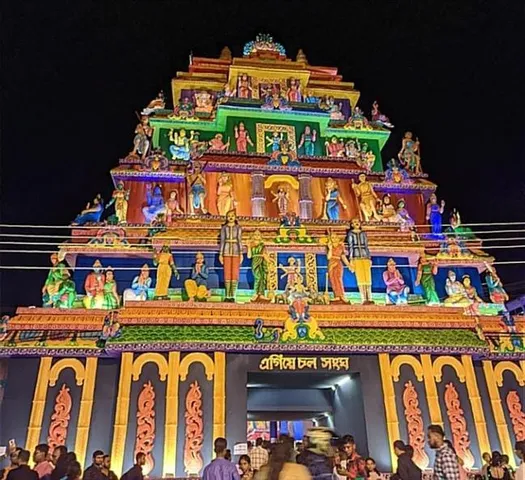 বিশেষ সাড়া ফেলেছে আগরতলার এগিয়ে চল সংঘ