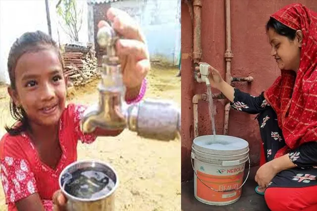 পাইপের মাধ্যমে বিশুদ্ধ জলের সুবিধা পাচ্ছে ১০ কোটি গ্রামীণ পরিবার