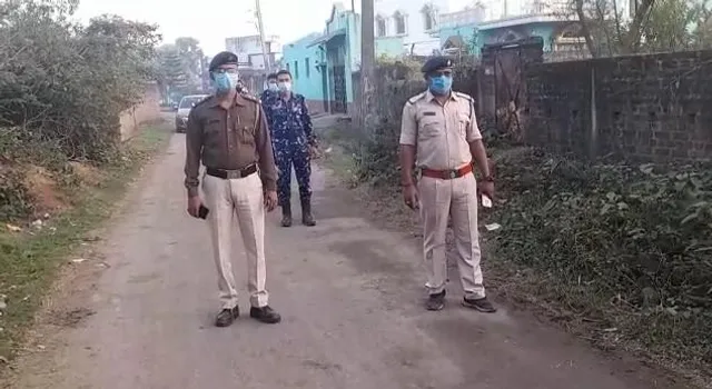 শান্তিপূর্ণ ভোট করতে চৌরাঙ্গি ফাঁড়ি পুলিশের রুটমার্চ শুরু