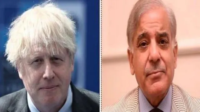 শেহবাজ শরিফ এবং বরিস জনসন এর মধ্যে কথোপকথন
