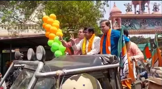 অগ্নিমিত্রা পালের সমর্থনে নির্বাচনী প্রচারে সুকান্ত মজুমদার