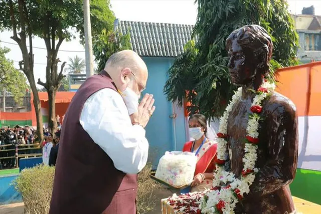 বিপ্লবী ক্ষুদিরামের প্রয়াণ দিবসে শ্রদ্ধার্ঘ স্বরাষ্ট্রমন্ত্রীর