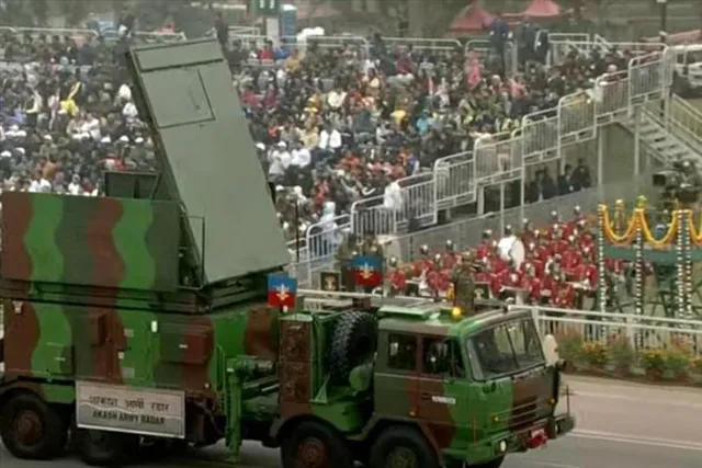 কর্তব্যপথে 'আকাশ'