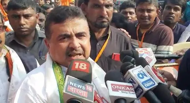 ভূপতিনগরে  সাংবাদিকদের মুখোমুখি হয়ে কি বললেন শুভেন্দু অধিকারী, শুনে নিন