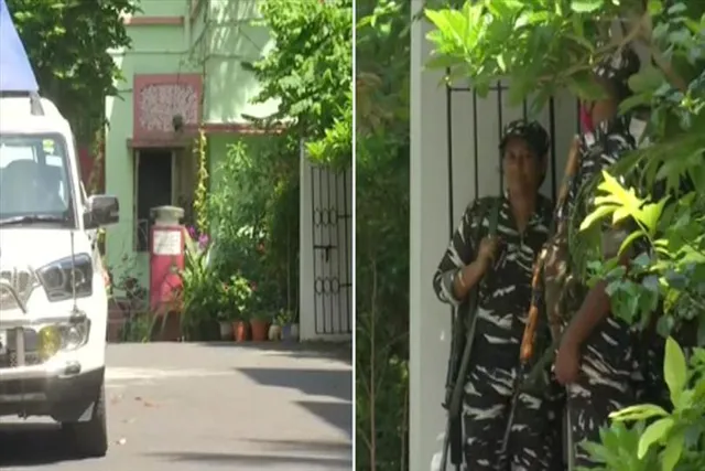 পার্থ চট্টোপাধ্যায়ের বাড়ি ঘিরে রেখেছে CRPF