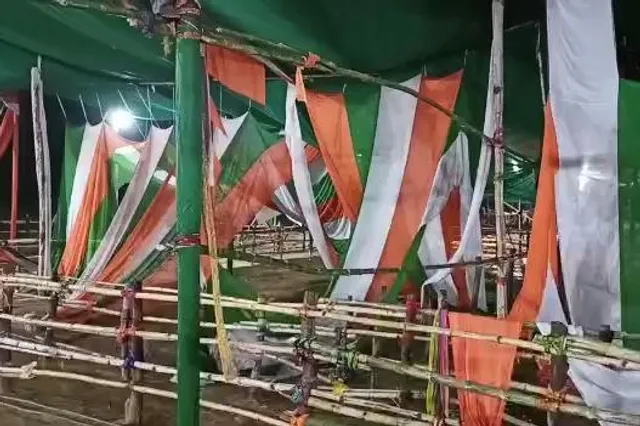 মুখ্যমন্ত্রীর কর্মী সম্মেলন, ঝড়-বৃষ্টিতে ক্ষতিগ্রস্ত প্যান্ডেল