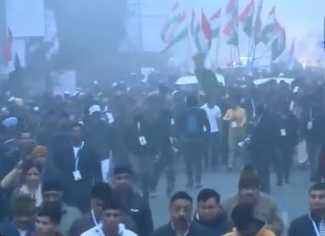 হরিয়ানার সোহনা থেকে ফের শুরু হল রাহুল গান্ধীর নেতৃত্বাধীন ভারত জোড়ো যাত্রা