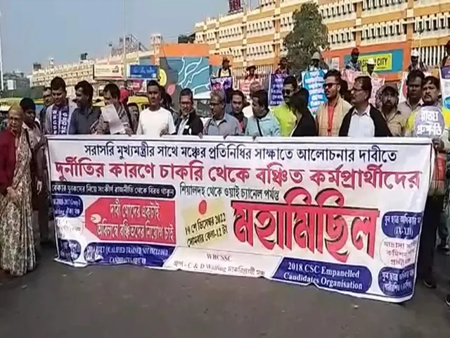 অবরুদ্ধ শিয়ালদা-ধর্মতলা