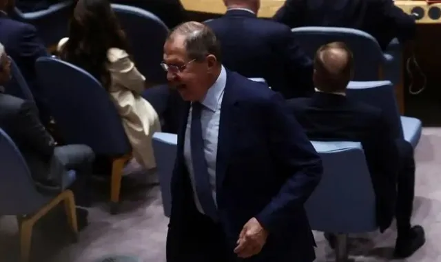 নিরাপত্তা পরিষদের বৈঠক থেকে বেরিয়ে গেলেন রুশ পররাষ্ট্রমন্ত্রী