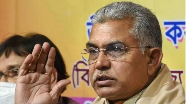 সন্ধ্যা দেবীর অসুস্থতা নিয়ে মুখ খুললেন দিলীপ ঘোষ