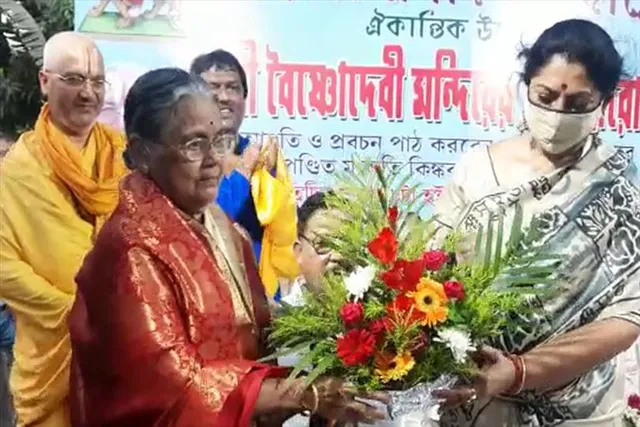 শ্রী শ্রী বৈষ্ণোদেবী মন্দিরের শুভ দ্বারোদঘাটন