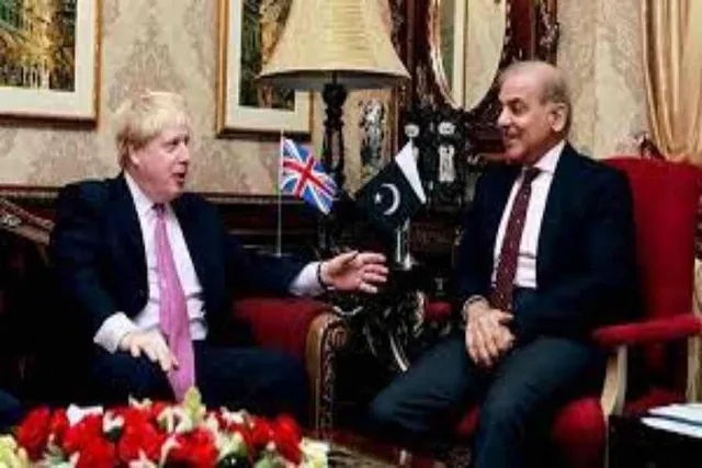 বরিস জনসনের প্রতি কৃতজ্ঞতা শিকার করলেন শেহবাজ শরীফ