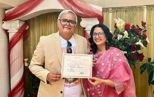 বিয়ে করলেন স্ক্যাম ১৯৯২ এর পরিচালক হংসল মেহতা